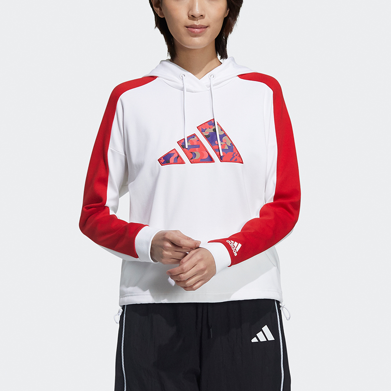 Женская худи adidas Cny Sweat Hd (белый) — фото 4