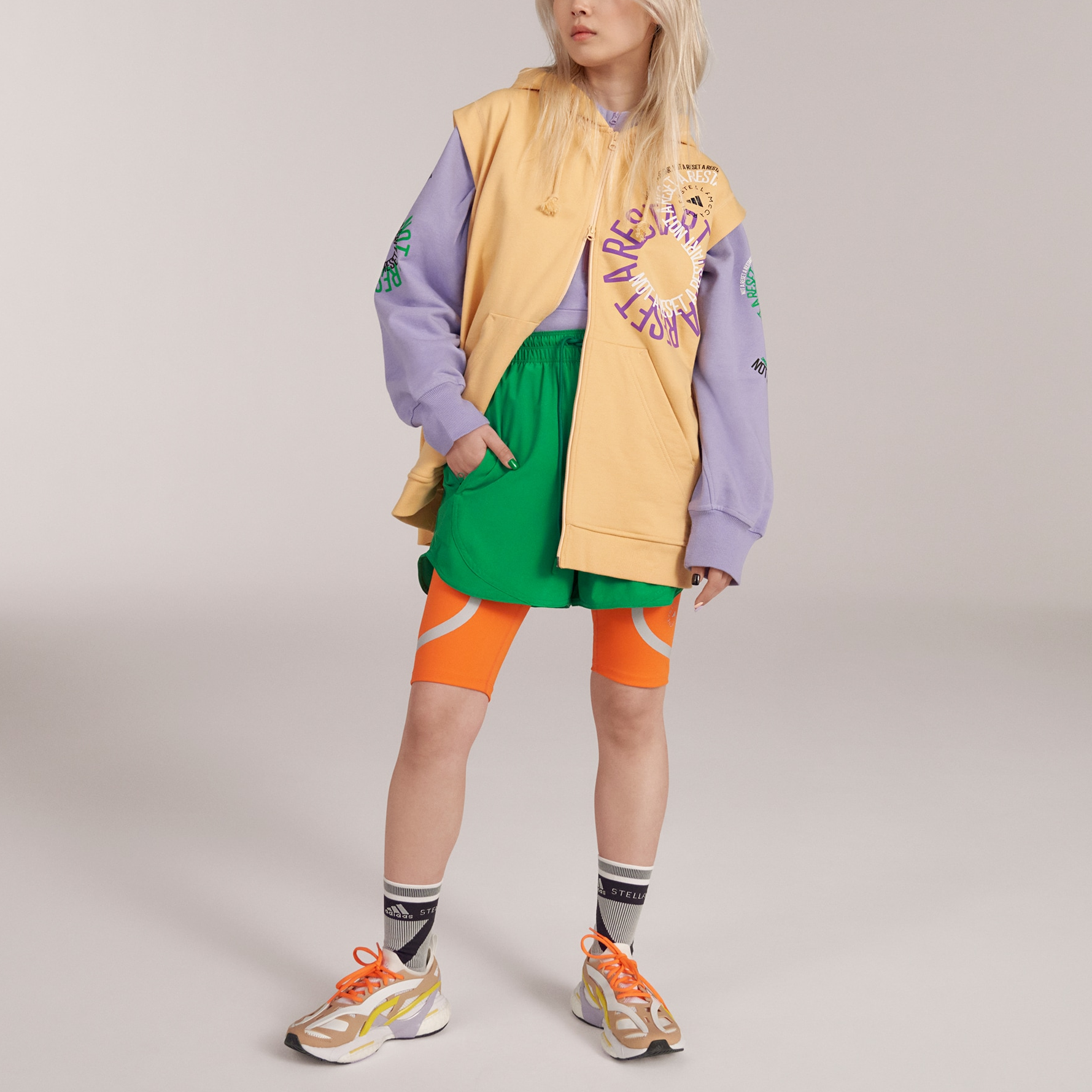 Adidas Logo-print Track Shorts