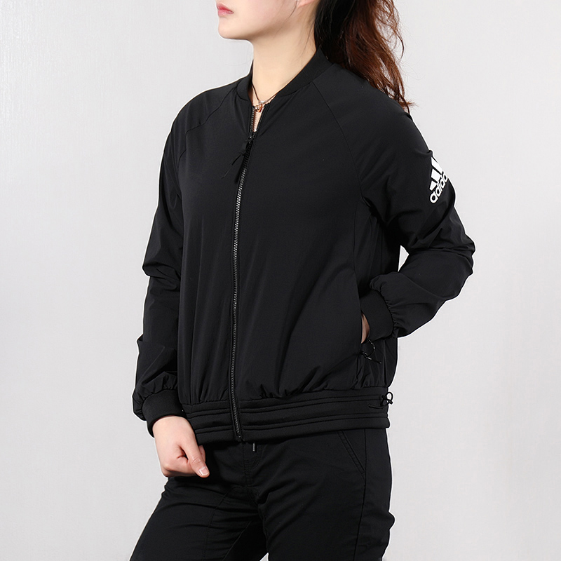 Женская куртка adidas (черная) — фото 3