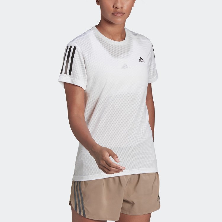 adidas Women’s Own The Run Cooler Tee White