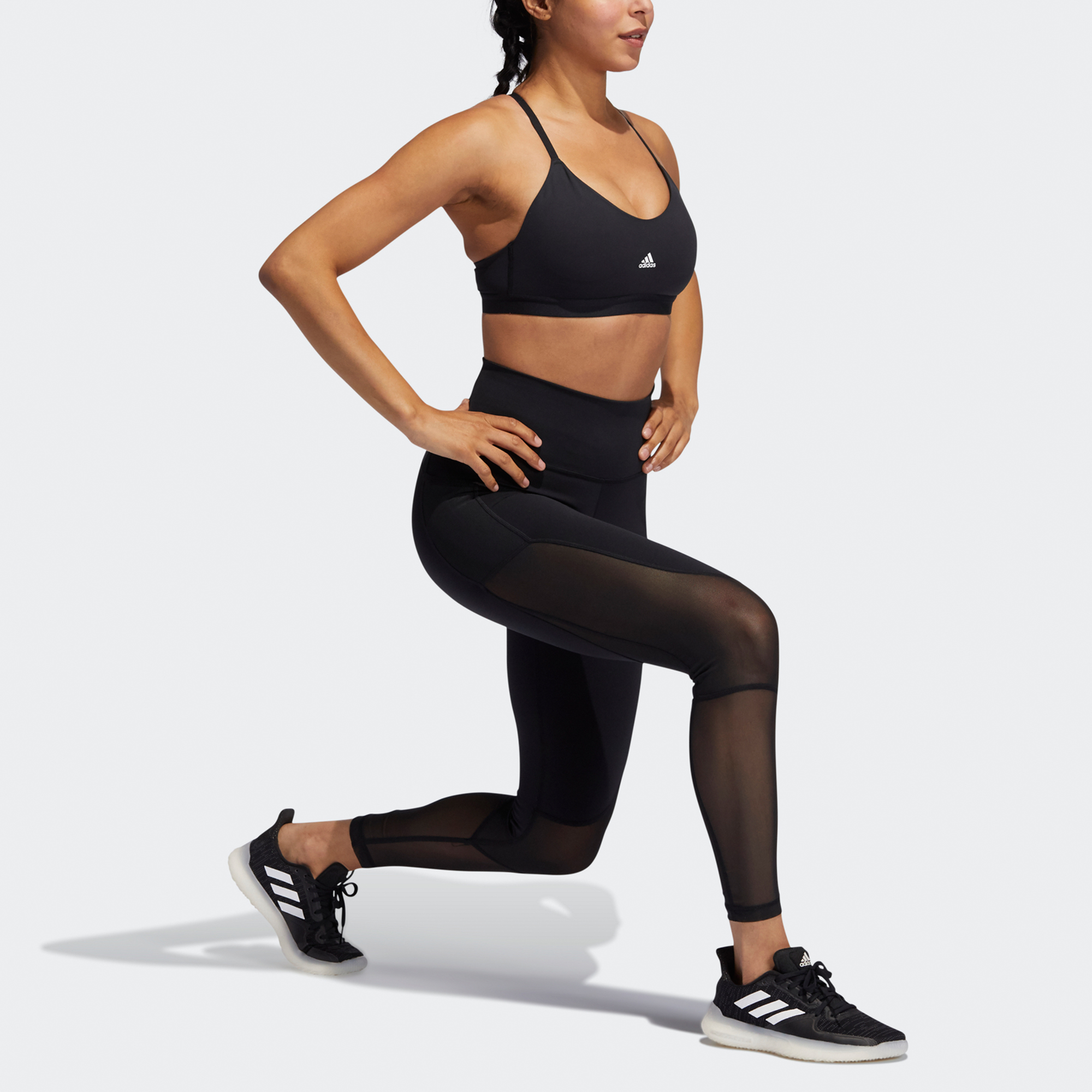 Adidas All Me Support Bra Sports Underwear Women’s Black