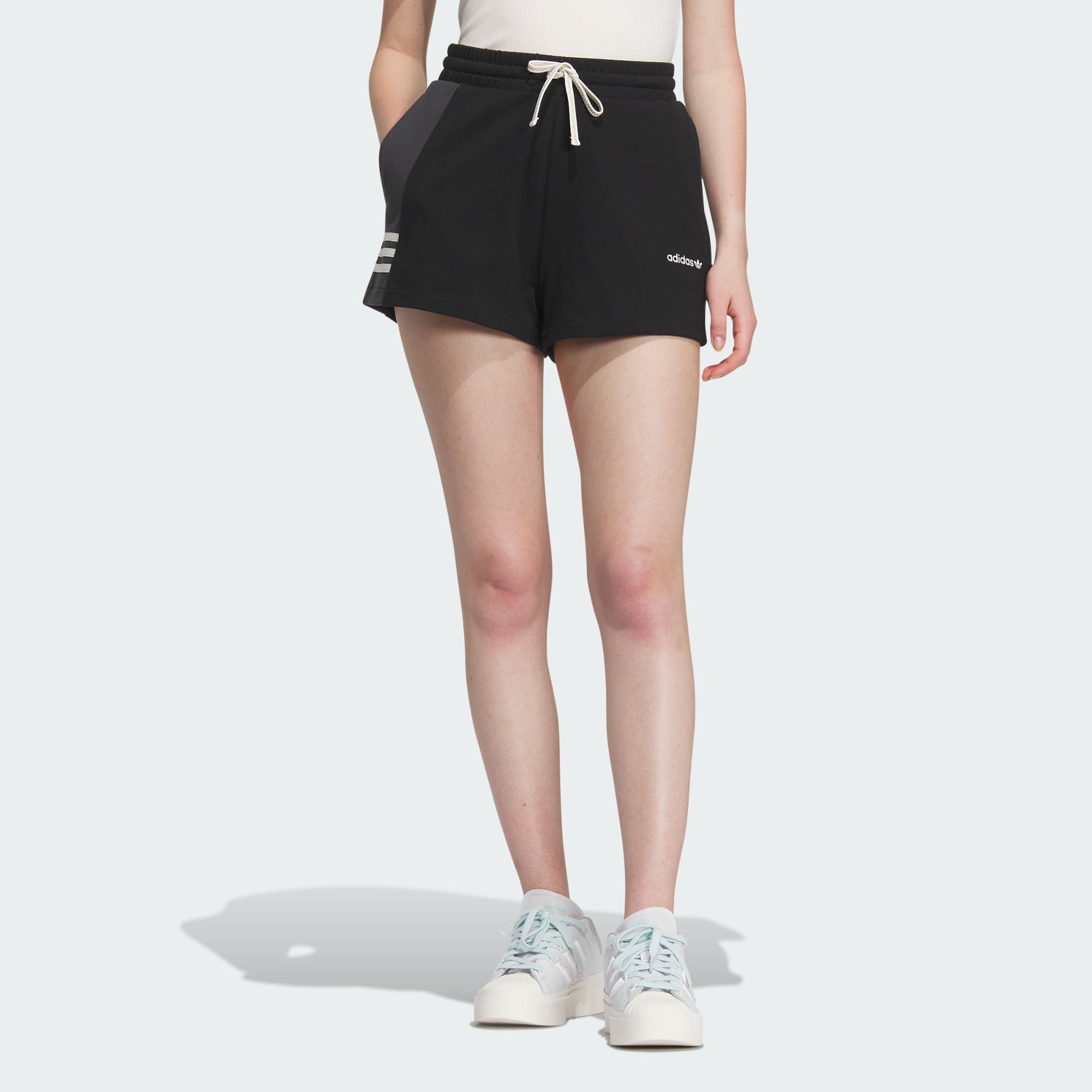 Adidas Originals Sports Shorts Women’s Black Moderate Pencil Pants