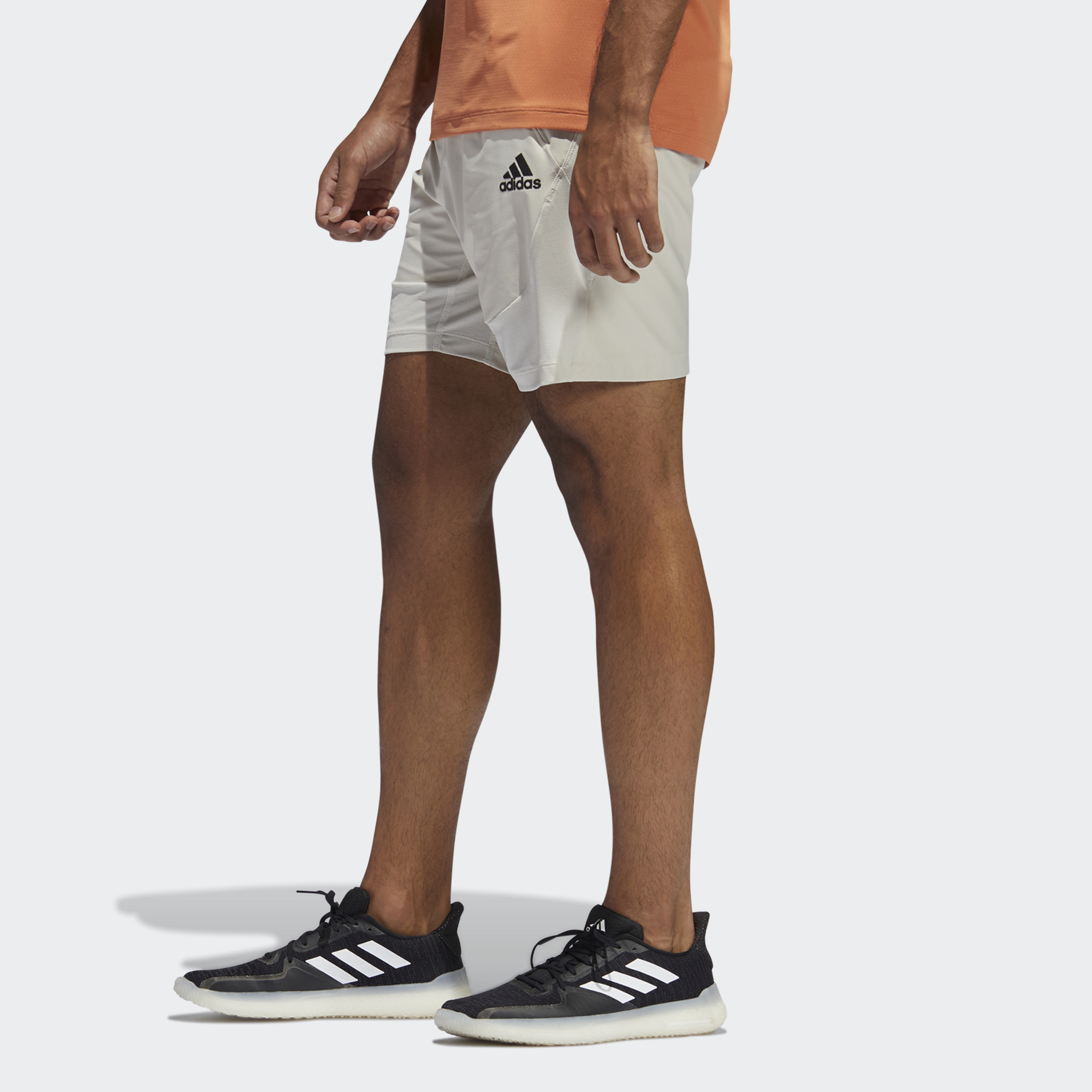 Мужские шорты adidas H.rdy Shorts (коричневые) — фото 4