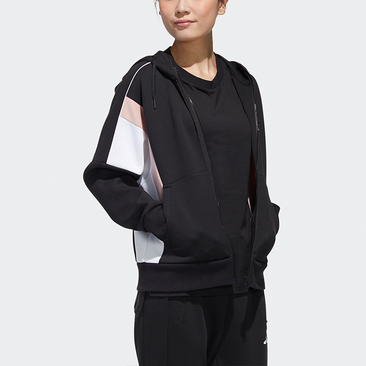 Женская куртка adidas (черная) — фото 5