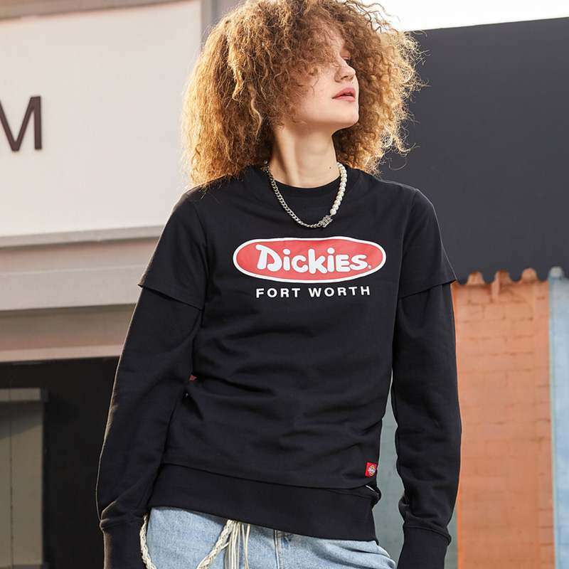 Женская футболка Dickies (черная) — фото 5