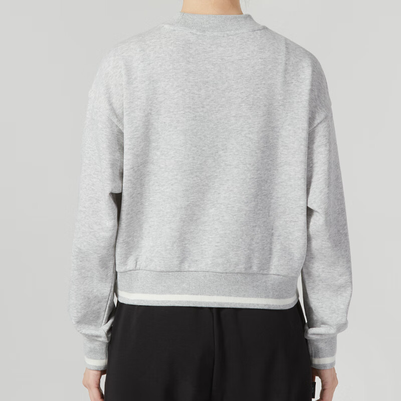 Женское худи PUMA Logo Sweatshirt (серое) — фото 3