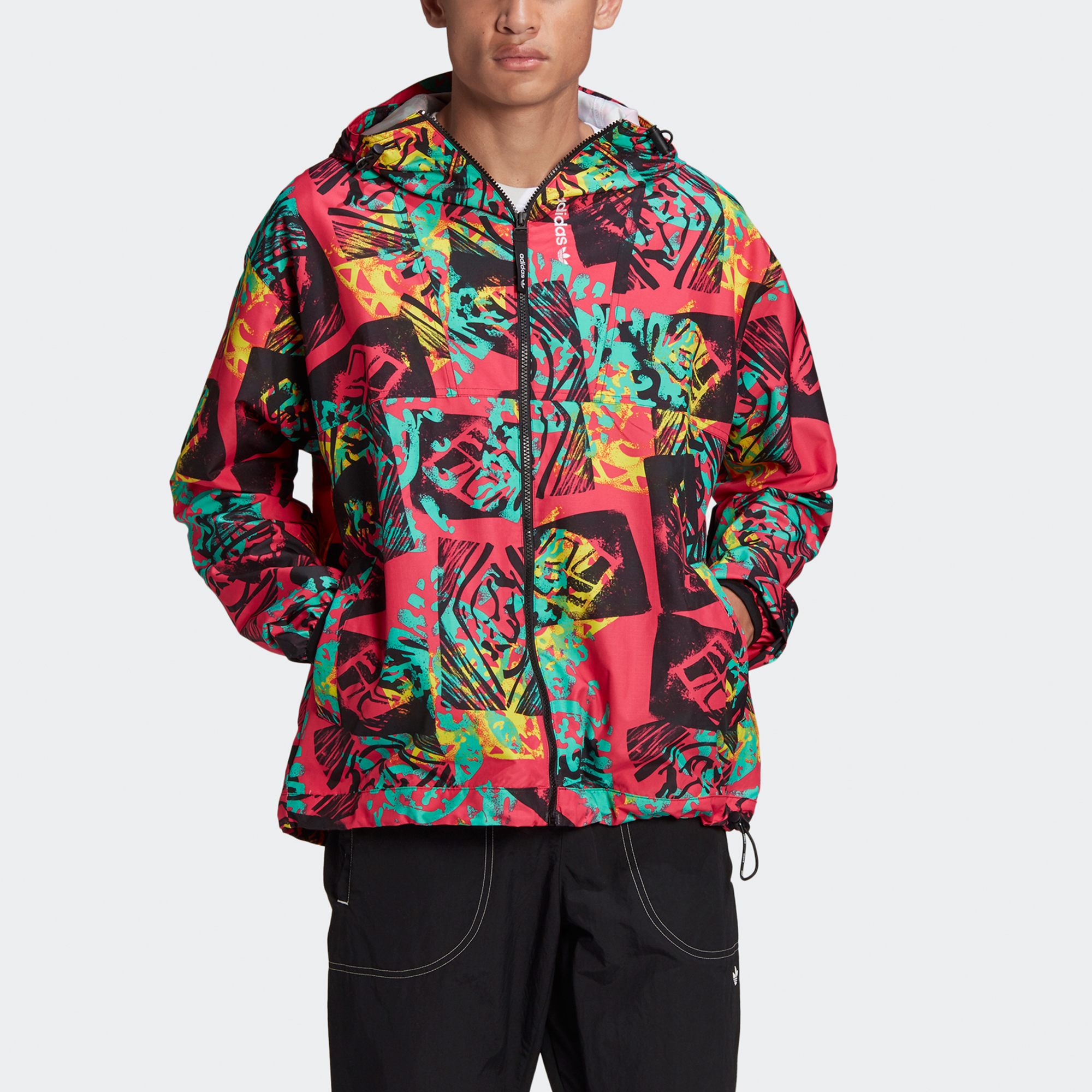 Мужская куртка adidas originals Adv Mesh Wvn Wb (разноцветная) — фото 2