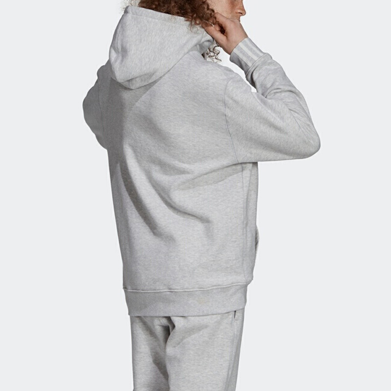 Мужское худи adidas originals (серое) — фото 6