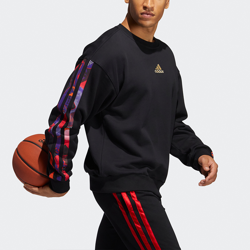 Мужской свитшот adidas (черный) — фото 4