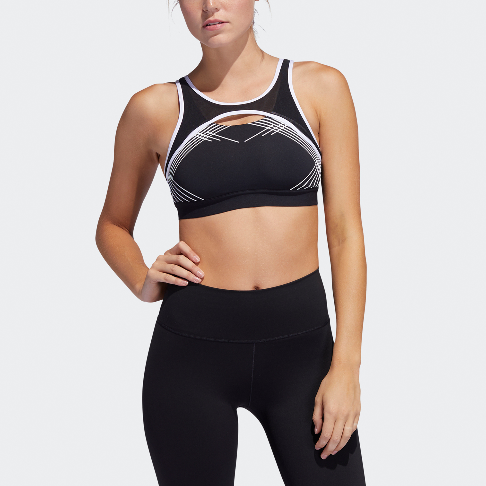 Adidas Sleeveless Sports Shirts Women’s Black Other
