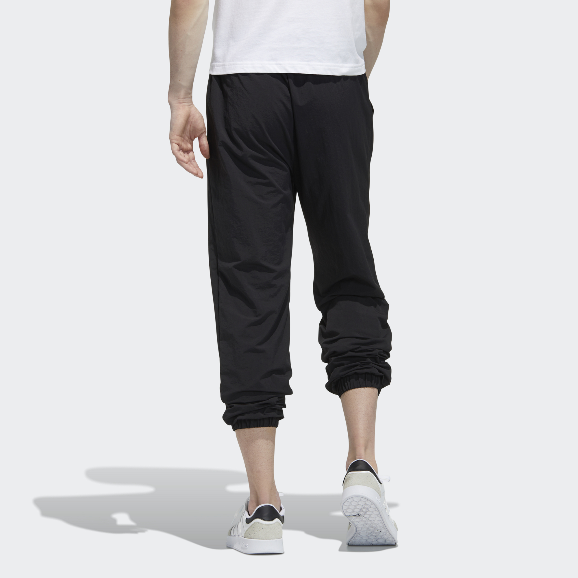 Мужские штаны adidas neo (черные) — фото 3
