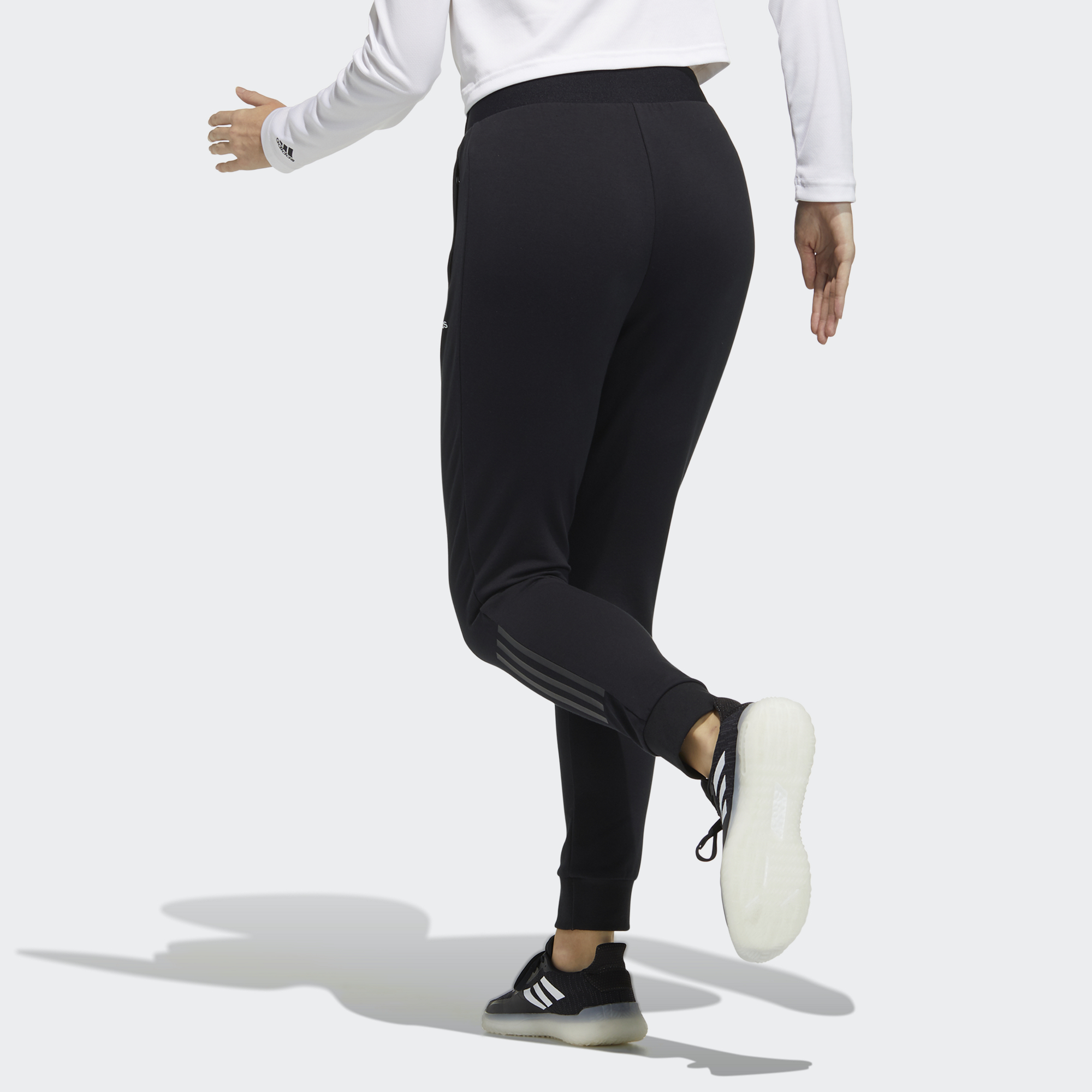 Женские штаны adidas Fi Pt Ft 3s (черные) — фото 3