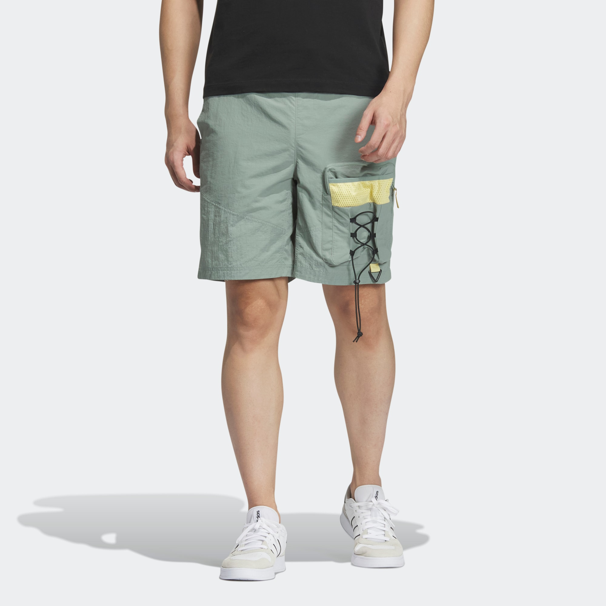 Adidas Neo SS23 City Escape Shorts Sports Shorts Men’s Dusty Green