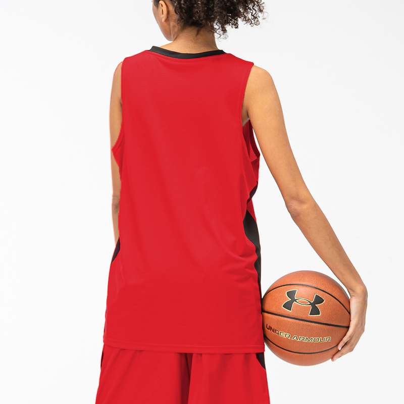 Under Armour Basketball Jerseys Men’s Red Moderate Bib & Brace