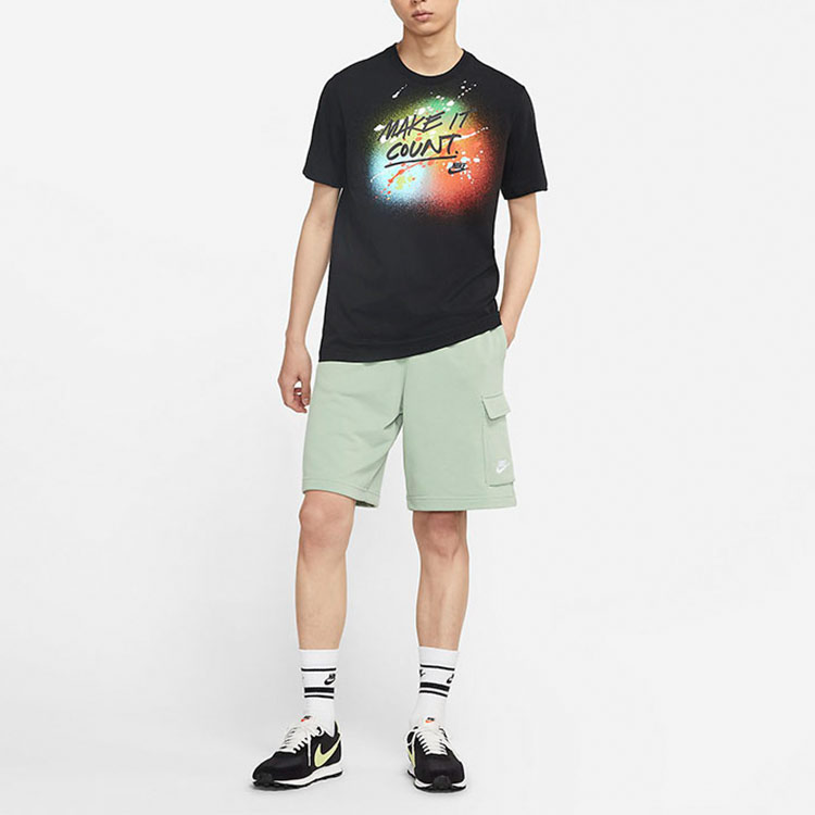 Мужская футболка Nike Sportswear (черная) — фото 3