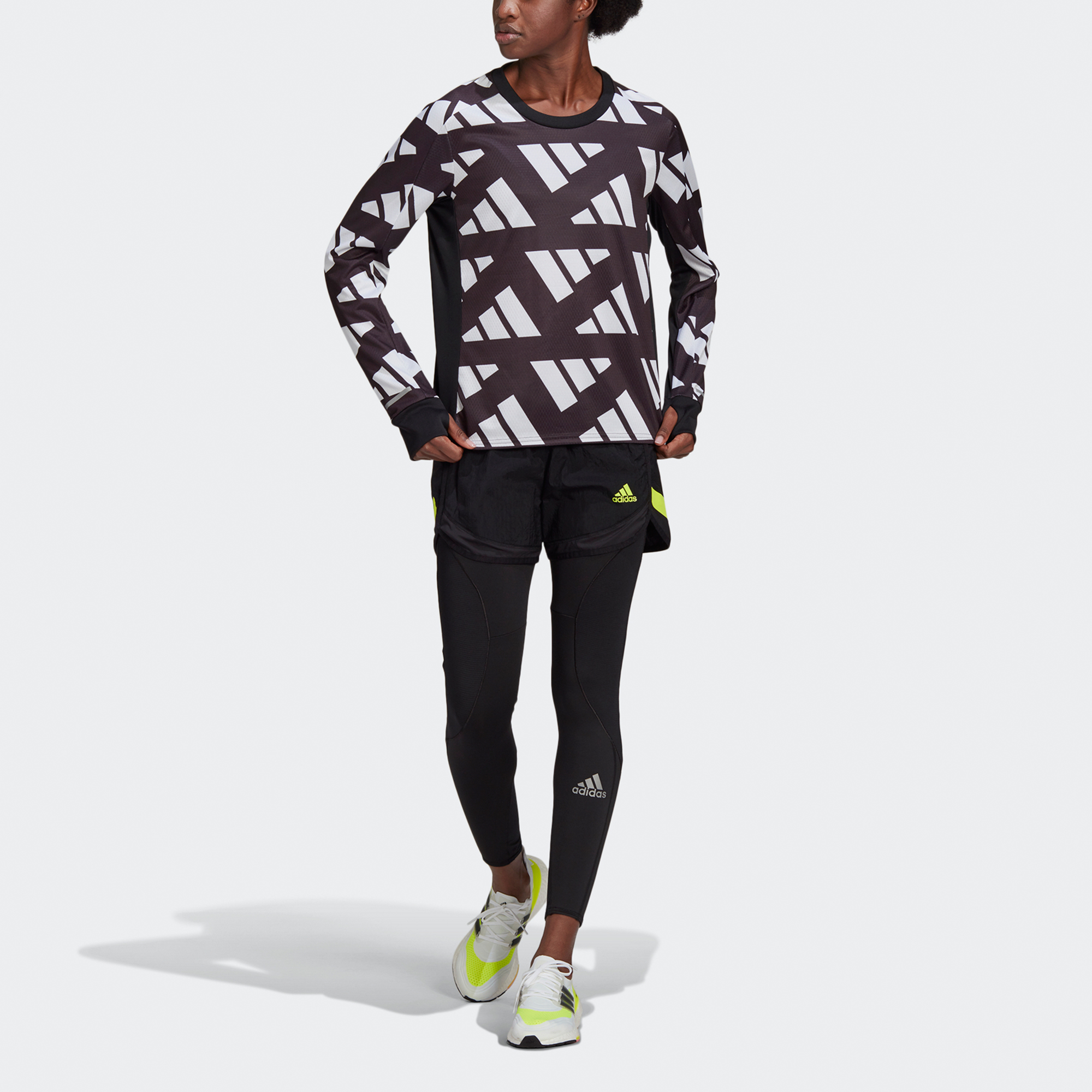 Adidas Regular Running T Shirt Women’s Black
