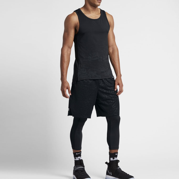 Nike Basketball Jerseys Men’s Black Moderate Camisole