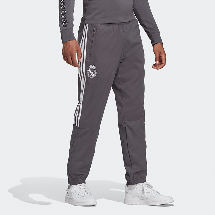 Мужские штаны adidas GI0001 (серо-белые) — фото 5
