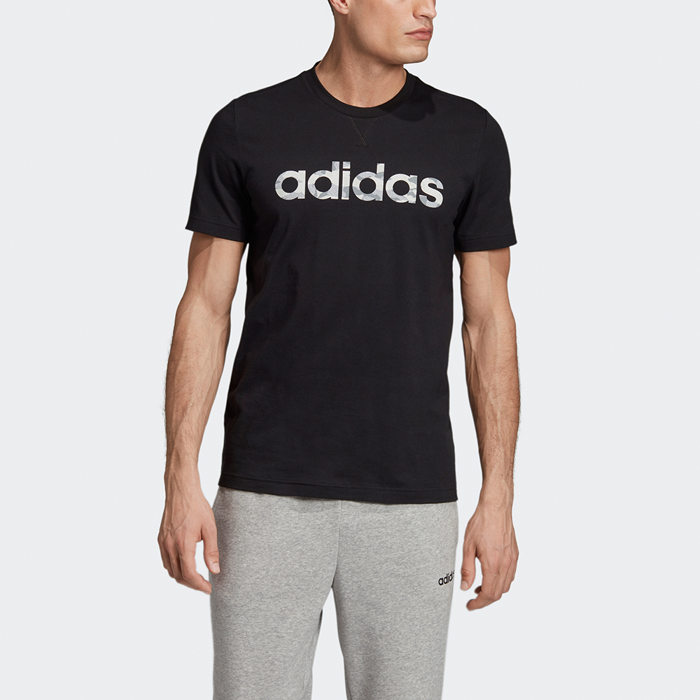 Мужская футболка adidas E Camo Lin Tee T (черная) — фото 3