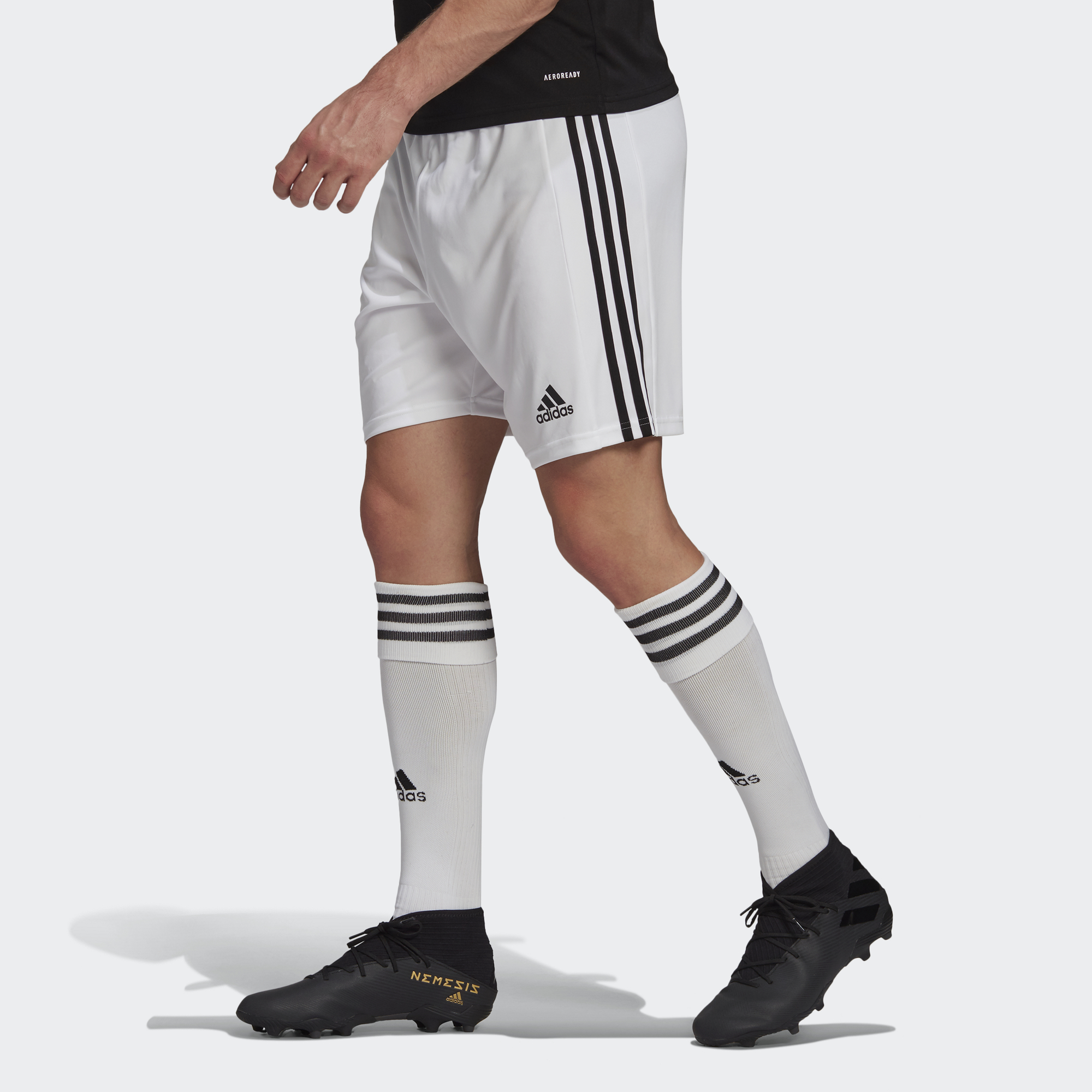 Мужские шорты adidas Squad 21 Sho (белые) — фото 4