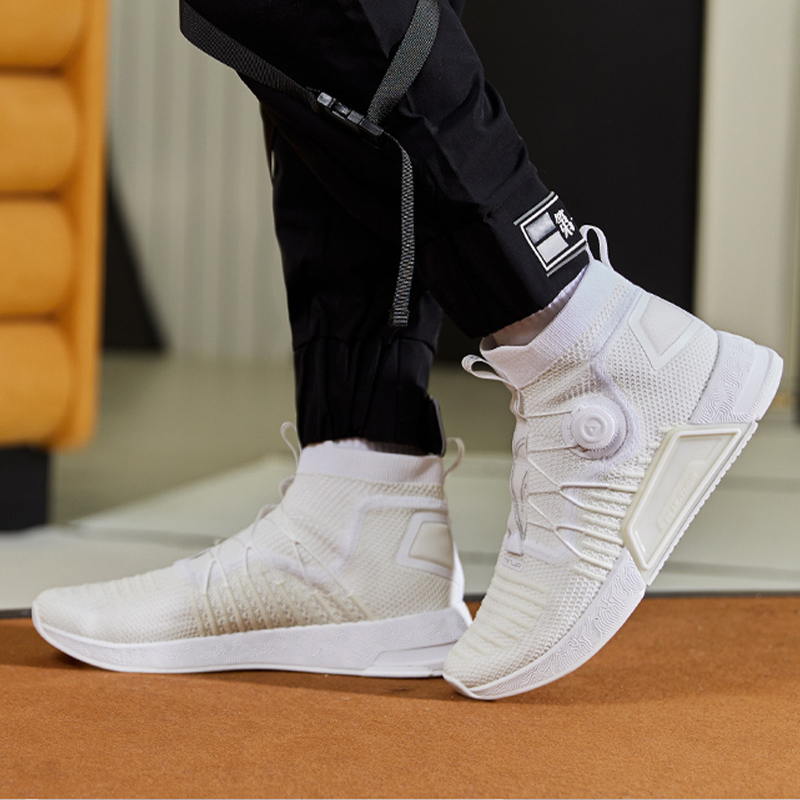 PEAK Taichi, Ninja Collection Cushioning Abrasion Resistant Rebound Cushioning Abrasion Resistant Rebound High top