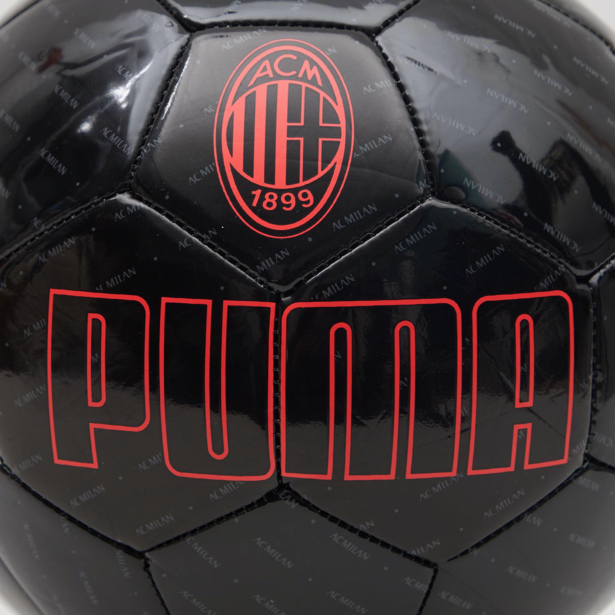 PUMA Size 5 4 Size Soccer Ball TPU Machine Stitched Soccer Ball Unisex Black Orange Red