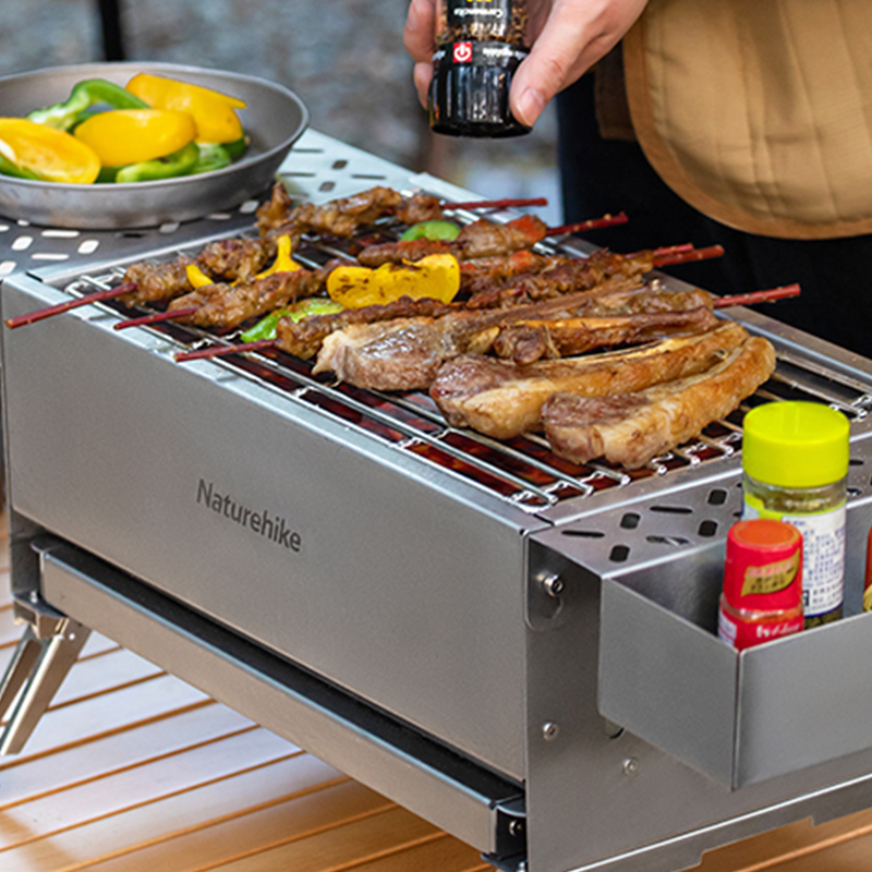 NATUREHIKE Picnic BBQ Grills BBQ Grill/Grill Rack