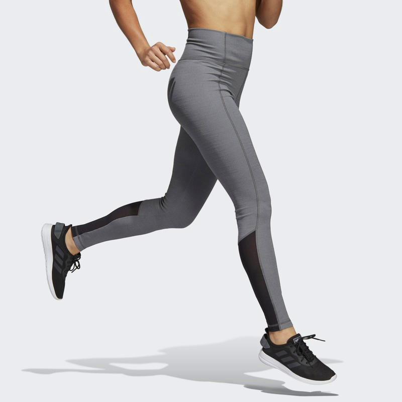 Женские штаны adidas D2m Training Tights (серые) — фото 6