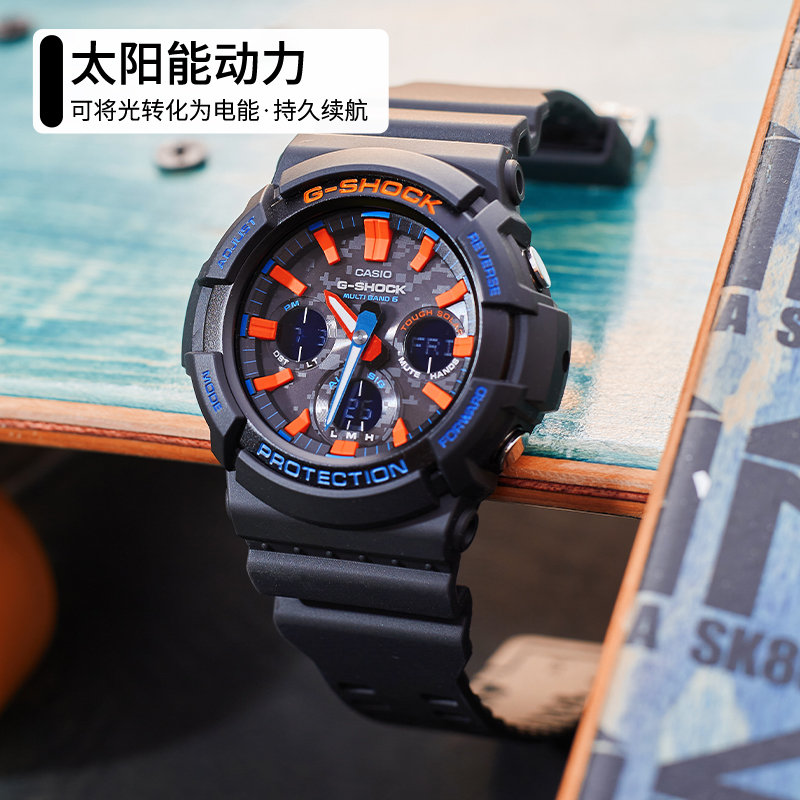 Мужские часы Casio G-SHOCK City Battle (черные) — фото 4