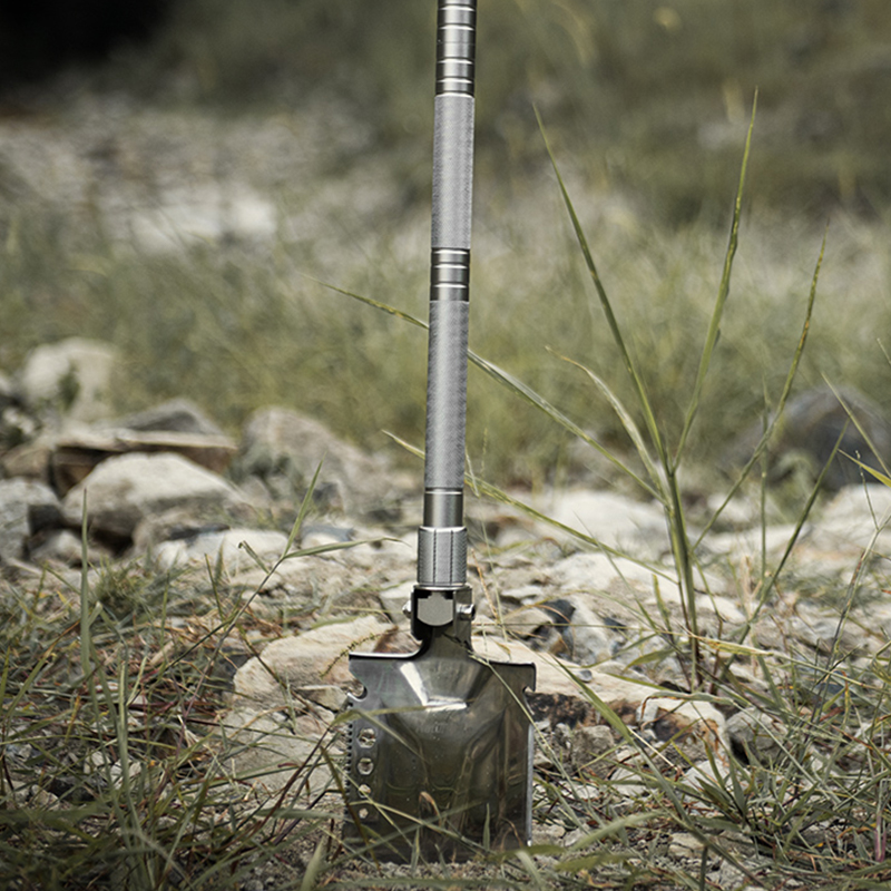 NATUREHIKE Soldier’s Spade Mirror Metallic + Titanium