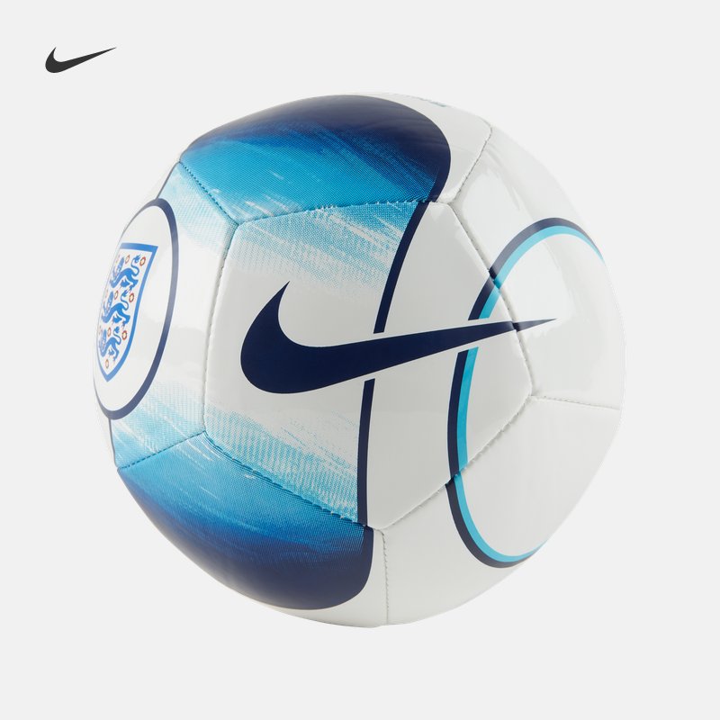 Nike Size 1 Mini Ball Soccer Ball Rubber Machine Stitched Soccer Ball Unisex 100 White/Fury Blue/Space Blue