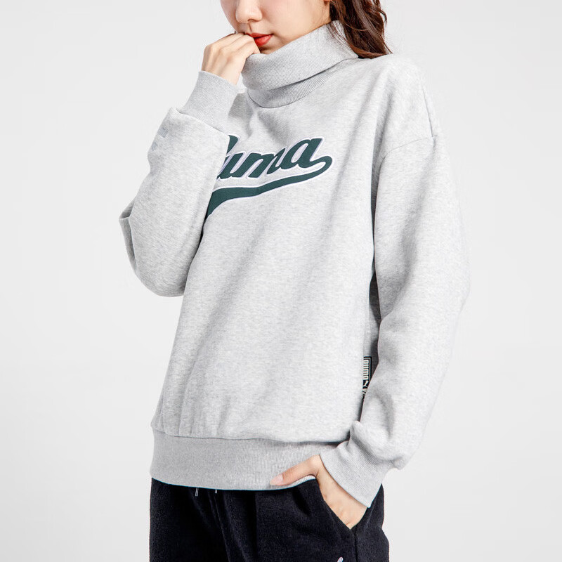Женская толстовка PUMA (серая) — фото 4