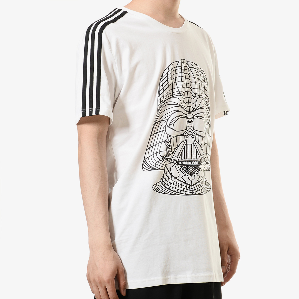Мужская футболка adidas neo T (белая) — фото 5