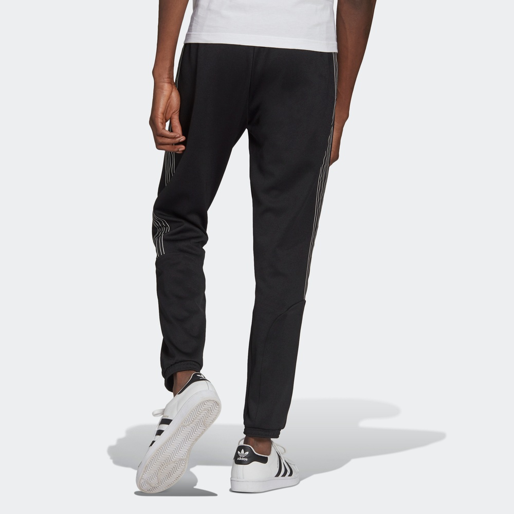 Мужские штаны adidas originals Sprt Poly Tp (черные) — фото 5
