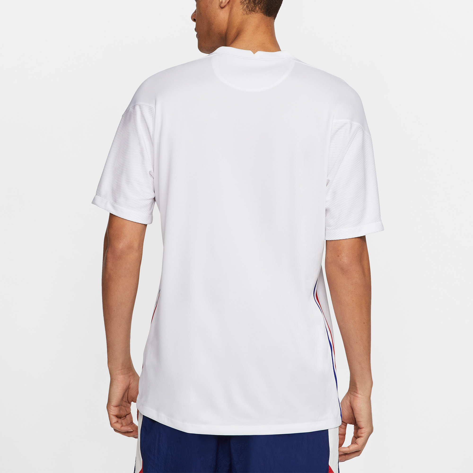 Мужская футболка Nike Франция (белая) — фото 5