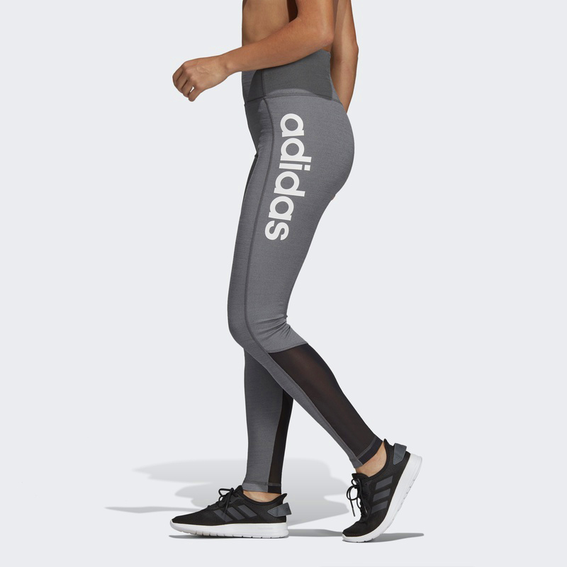 Женские штаны adidas D2m Training Tights (серые) — фото 5