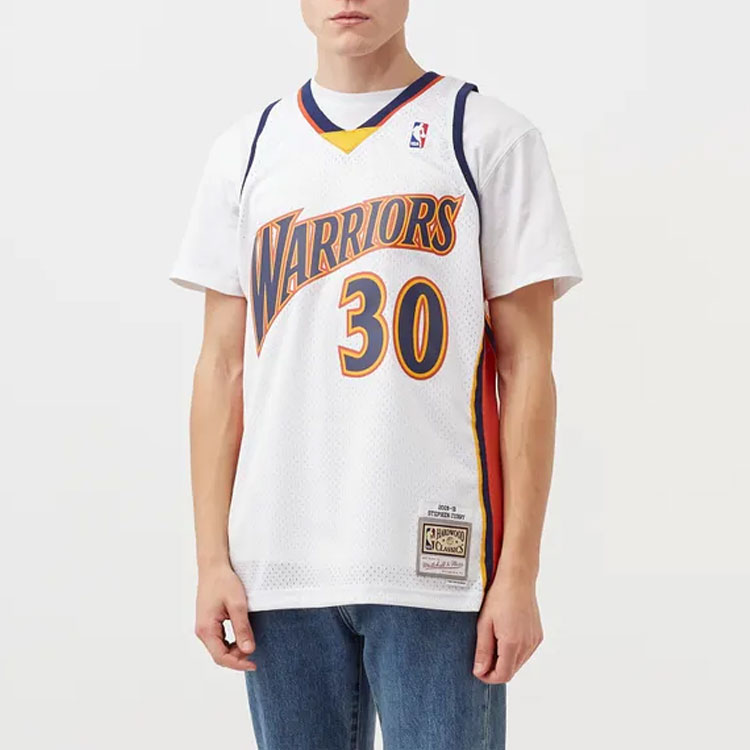 Mitchell Ness x NBA Swingman Basketball Jersey Unisex White