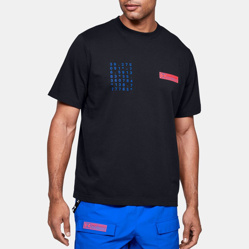 Мужские футболка Under Armour Under Armour T (черная) — фото 3