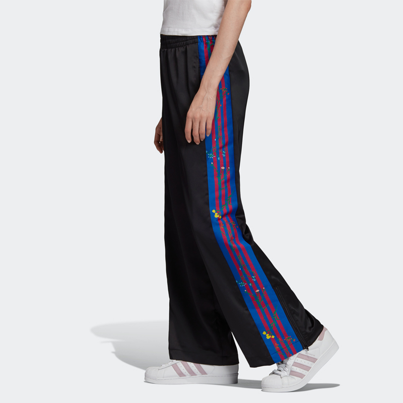 Женские штаны adidas originals TRACK PANTS (черные) — фото 4