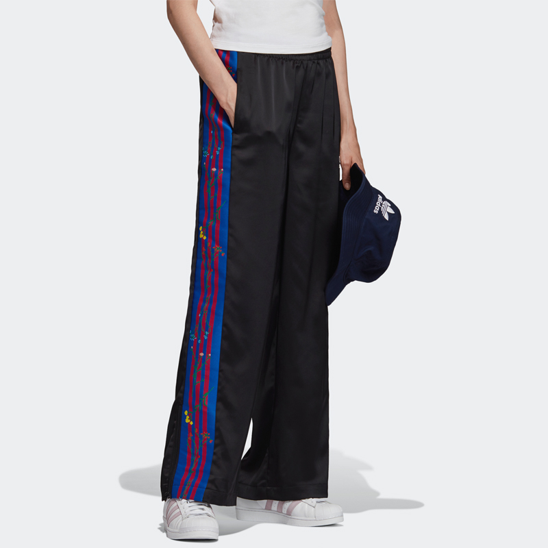 Женские штаны adidas originals TRACK PANTS (черные) — фото 5