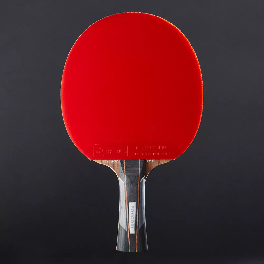 DECATHLON Ping Pong Paddles Unisex Shakehand Grip+Racket Cover