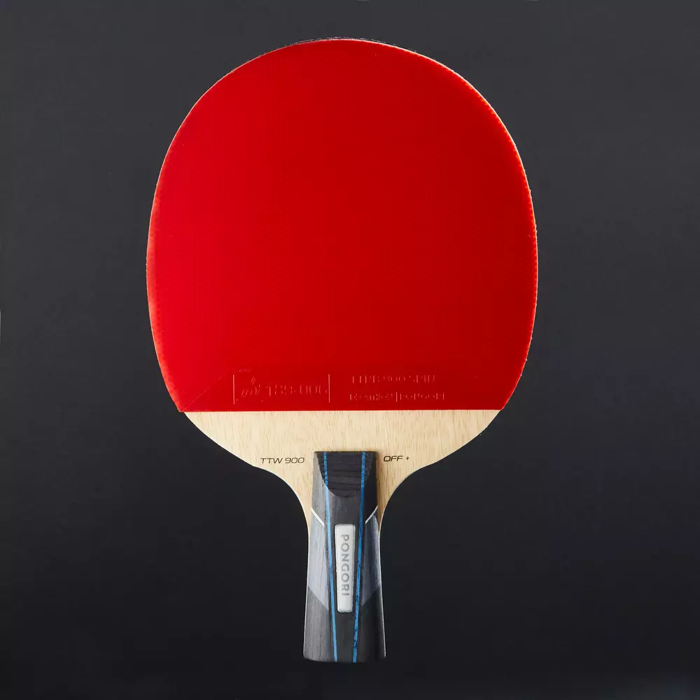 DECATHLON Ping Pong Paddles Unisex Penhold Grip+Shuttlecock Racket Cover