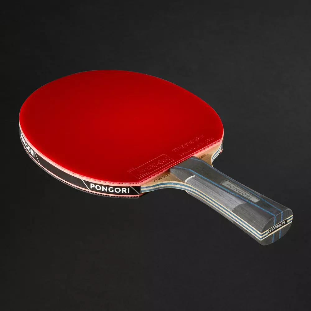 DECATHLON Ping Pong Paddles Unisex Shakehand Grip+Racket Cover