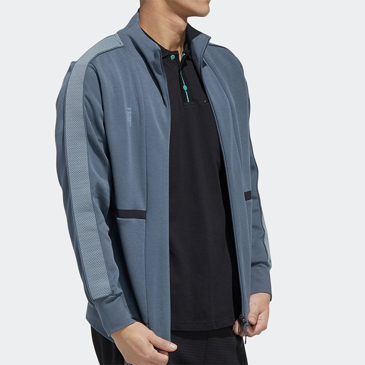 Мужская куртка adidas Track Jacket (темно-синяя) — фото 5