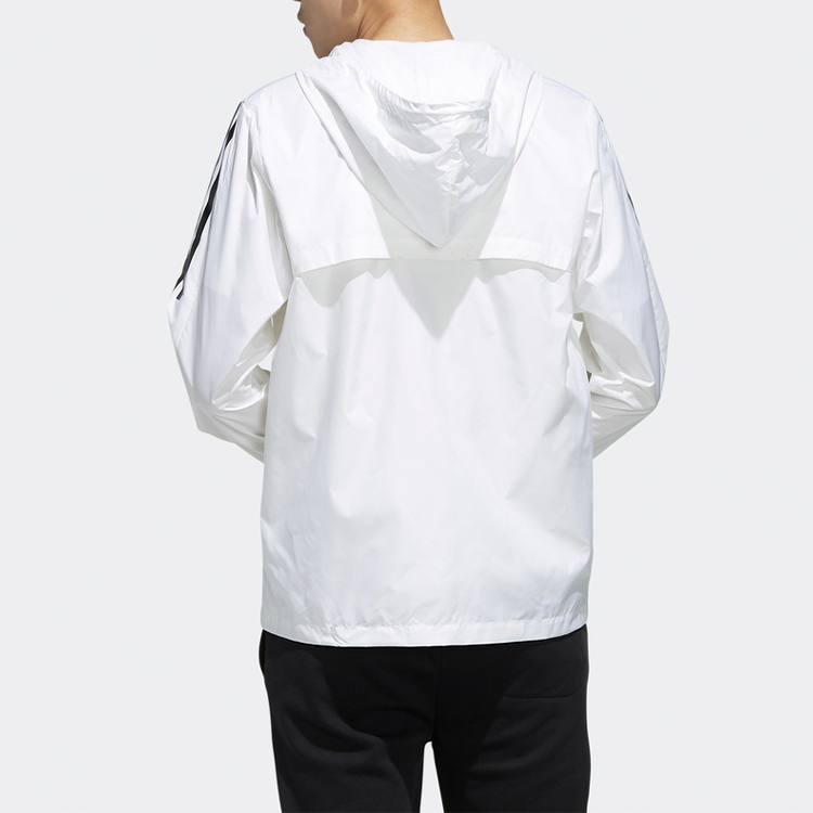 Мужская куртка adidas neo (белая) — фото 2