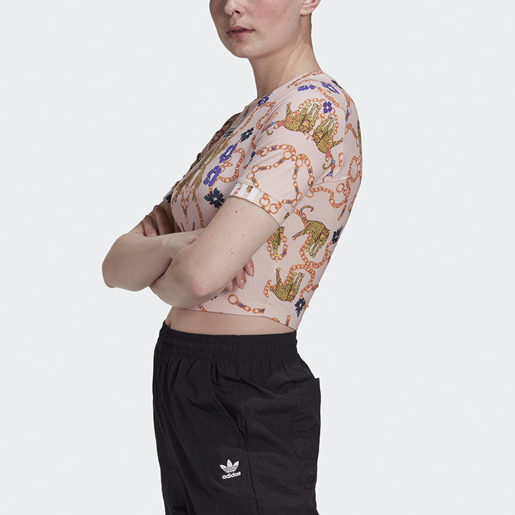 Женская футболка adidas originals T (разноцветная) — фото 3