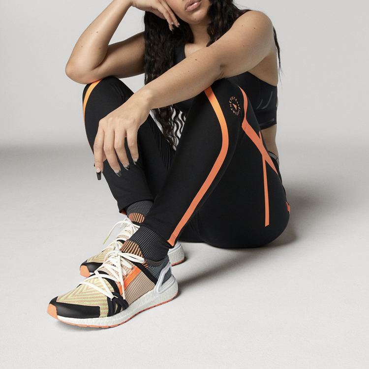 Adidas Sports Pants Women’s Black Orange Moderate