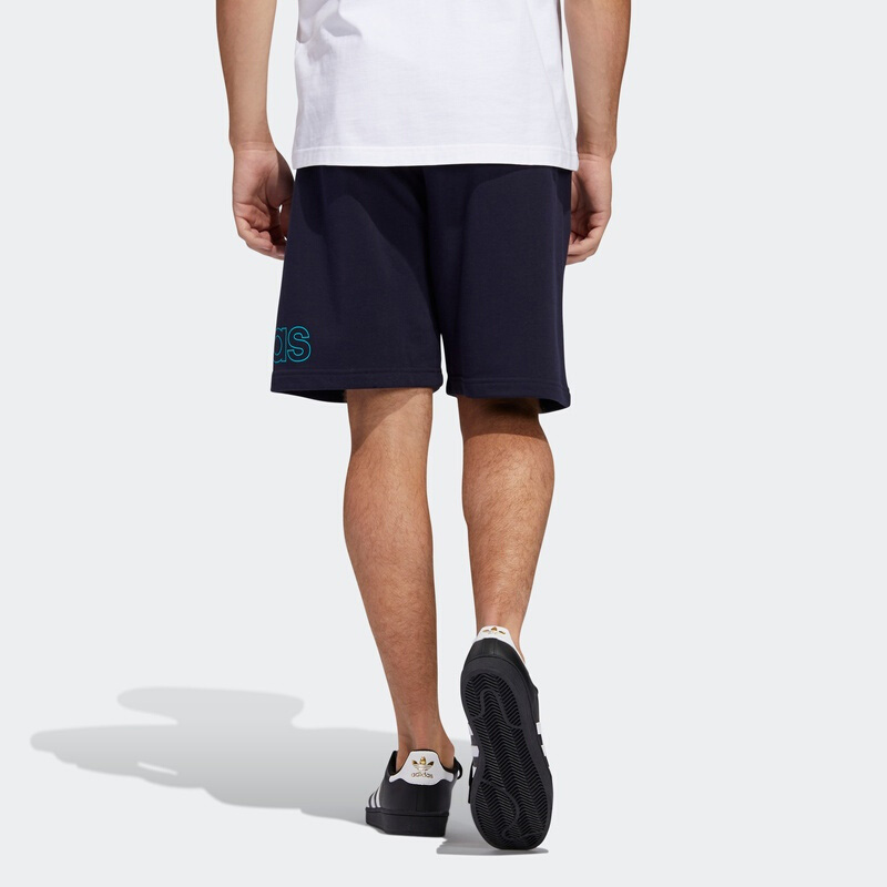 Мужские шорты adidas originals Pre Game Short (черные) — фото 4