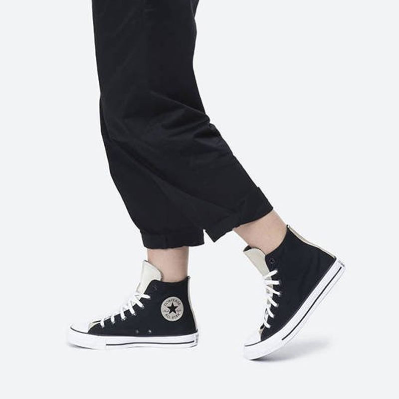 Женские кеды Converse Chuck Taylor All Star (черные) — Чёрный — фото 6
