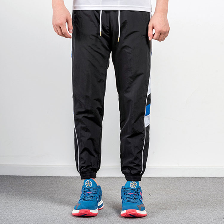 Li Ning Full Length Pants Unisex Black